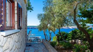 Holiday home view beachfront Jadranovo by Villas Guide
