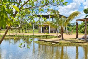 Modern Nature Studio with Private Pond in Belmopan