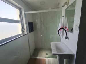 Apartamento aconchegante com vista para o mar
