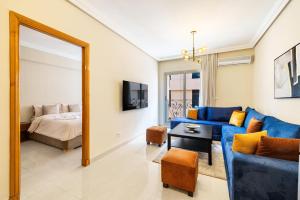 Elegant familial appt-center of marrakech-parking