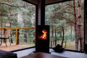 Prywatne SPA na drzewie -sauna,jacuzzi,masaż-Agroturystyka Młodnik