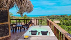 Cabaña Cielva Tayrona Guacamaya Vista al Mar y Jacuzzi Privado