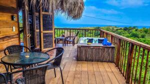 Cabaña Cielva Tayrona Guacamaya Vista al Mar y Jacuzzi Privado