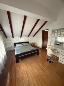 A spacious apartment in a house