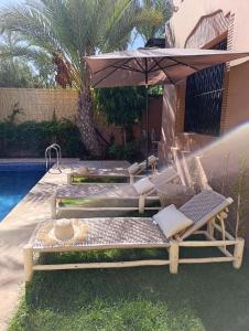 Villa Palmeraie sans vis à vis