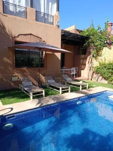 Villa Palmeraie sans vis à vis