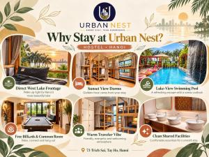 Urban Nest Hostel West Lake Sunset View and Pool