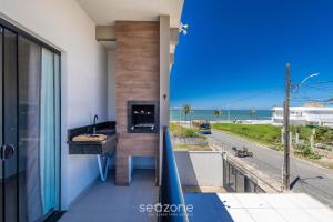 Aptos completos e com localização privilegiada, 70m do mar - ALOs