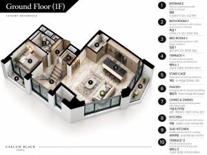 Caelum Black Gangnam Luxury Residence
