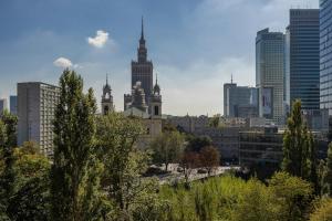 Exceptional air-conditioned studio Warsaw Grzybowska 3 by Heyrent