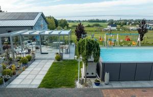 Gorgeous Home In Sarbinowo With Private Swimming Pool, Can Be Inside Or Outside