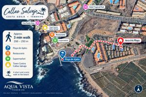 Panoramic Ocean View 3 BR Retreat with pool in Costa Adeje by Aqua Vista Tenerife
