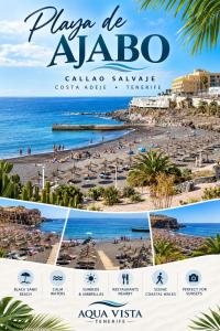 Panoramic Ocean View 3 BR Retreat with pool in Costa Adeje by Aqua Vista Tenerife