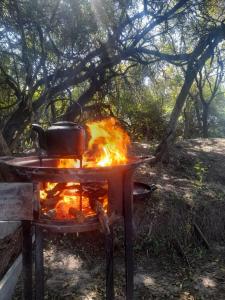 Cabaña de Tajamar en Estancia privada, Iberá