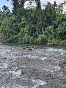 Riverside wellness retreat with spa services