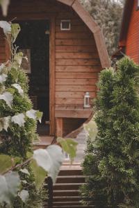 Gawra Nad Jeziorem - całoroczne domki nad jeziorem z balią, jacuzzi i sauną, Kaszuby