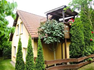 Double room with a view of Lake Wicko, Lubin