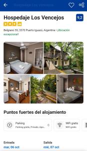 Departamento con jardín para 3 en Iguazú