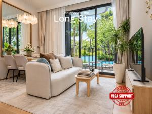5 Mins to Beach l Cozy 62 sqm l Pool and Gym