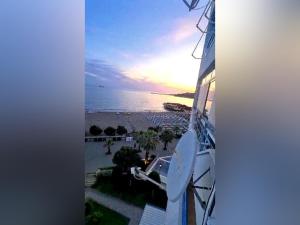 White and Blue Modern SeaView Studio