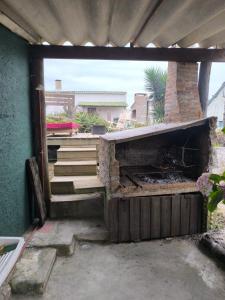 Casa con salida a la playa y deck con vista al mar