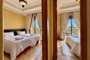 Cozy cocoon with pool view in Palmeraie Village 3