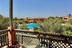 Cozy cocoon with pool view in Palmeraie Village 3