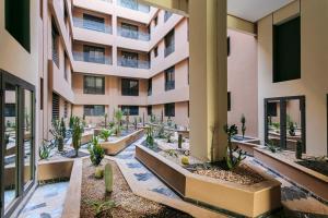 Modern, chic, comfortable, and artistic apartment