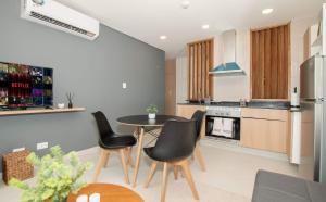 Modern 1BR Mburucuya - Rooftop Pool and Parking