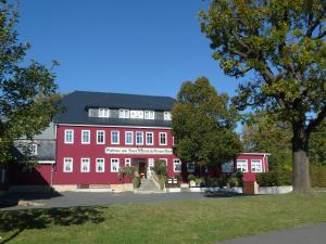 Hotel Zum Roten Hirsch im Grünen Wald Saalfelder Höhe Německo