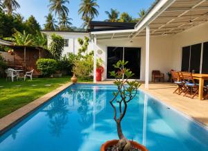 Villa with private pool & sunset - LAMAI