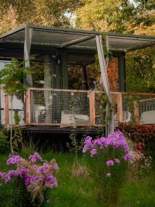 Domy w ogrodzie - Riverfront cabins