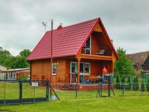 Large holiday home with a lake view
