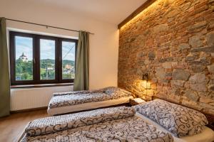 Apartmán Belavita terasa s výhľadom na mesto a zámky parkovanie za bránou v cene