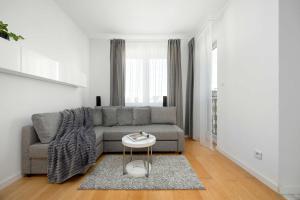 Spacious Apartment with a Workspace in a Great Location By Noclegi Renters