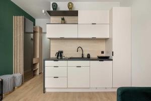 Modern Studio in Cracow with Desk Close to Two Parks by Noclegi Renters