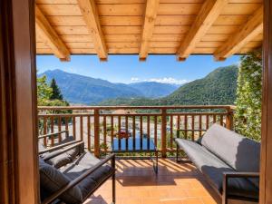 Chalet Bondone panoramic chalet with mountain views near Trento