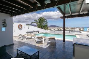 LOS SUENOS private pool - jacuzzi and sea view