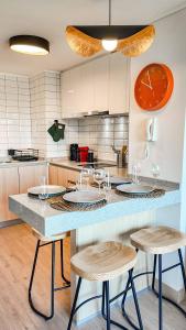 HOM 1 bed with washer Metro Mons Eyzaguirre
