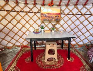 Authentic Mongolian NomadicFamily Near Ulaanbaatar