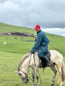 Authentic Mongolian NomadicFamily Near Ulaanbaatar