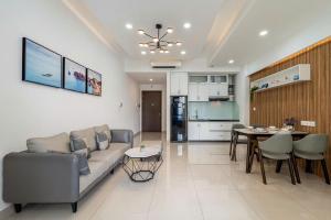1br Stylish Flat Sunrise City View Hanas Apart