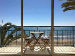Duplex Apartment with Sea Views room in InSitges Sant Sebastia's Beach