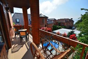 Double Room with Balcony room in Guest House Skazka