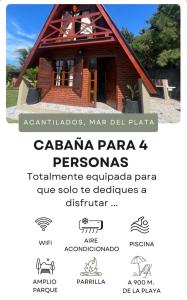 Cabaña soñada en la naturaleza