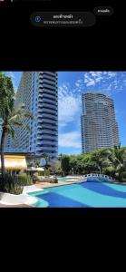 2 Bedroom 2 Bath Seaview Jomtiem Pattaya floor 3rd 66Sqm