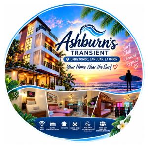 ASHBURNS TRANSIENT - URBIZTONDO, PRIVATE AC & FAMILY ROOMS, 5-min drive to SURF AREA