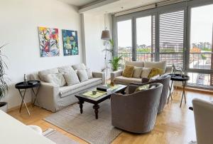 Dorcol Sky view Belgrade 2Bed Balcony Parking