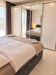 11-Moderný apartmán s balkónom a parkovaním zdarma