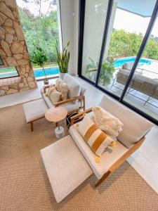 Lake View Private pool and lake views in Sanber